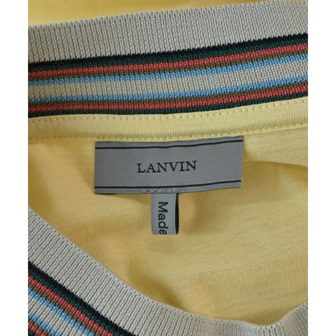 LANVIN ランバン Tシャツ・カットソー M 黄