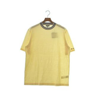 ランバン(LANVIN)のLANVIN ランバン Tシャツ・カットソー M 黄 【古着】【中古】(Tシャツ/カットソー(半袖/袖なし))