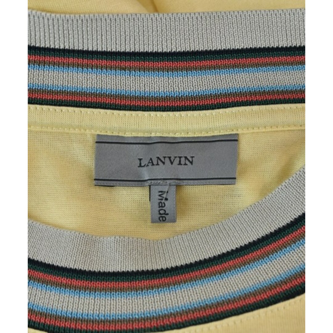 LANVIN - LANVIN ランバン Tシャツ・カットソー M 黄 【古着】【中古 ...