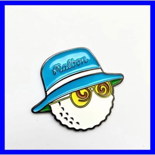 Malbon golf マルボンゴルフ クリップマーカー ブルー (その他)