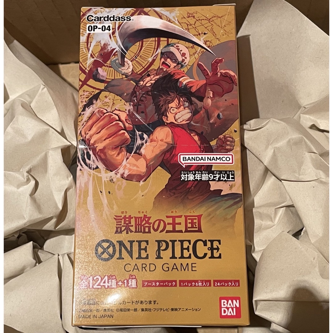 ONE PIECE - テープ付き未開封 ワンピースカード 謀略の王国 1BOXの ...