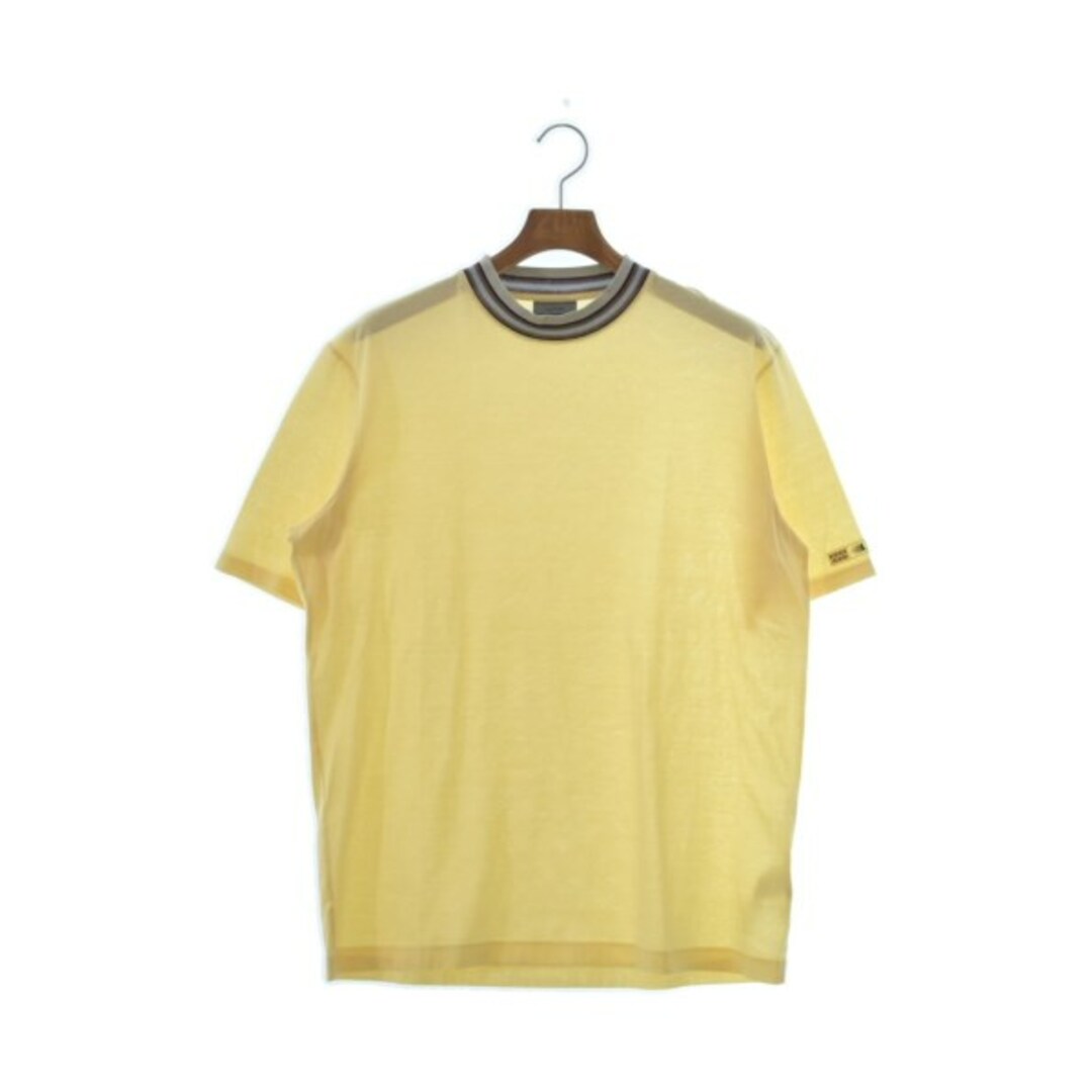 LANVIN(ランバン)のLANVIN ランバン Tシャツ・カットソー S 黄 【古着】【中古】 メンズのトップス(Tシャツ/カットソー(半袖/袖なし))の商品写真