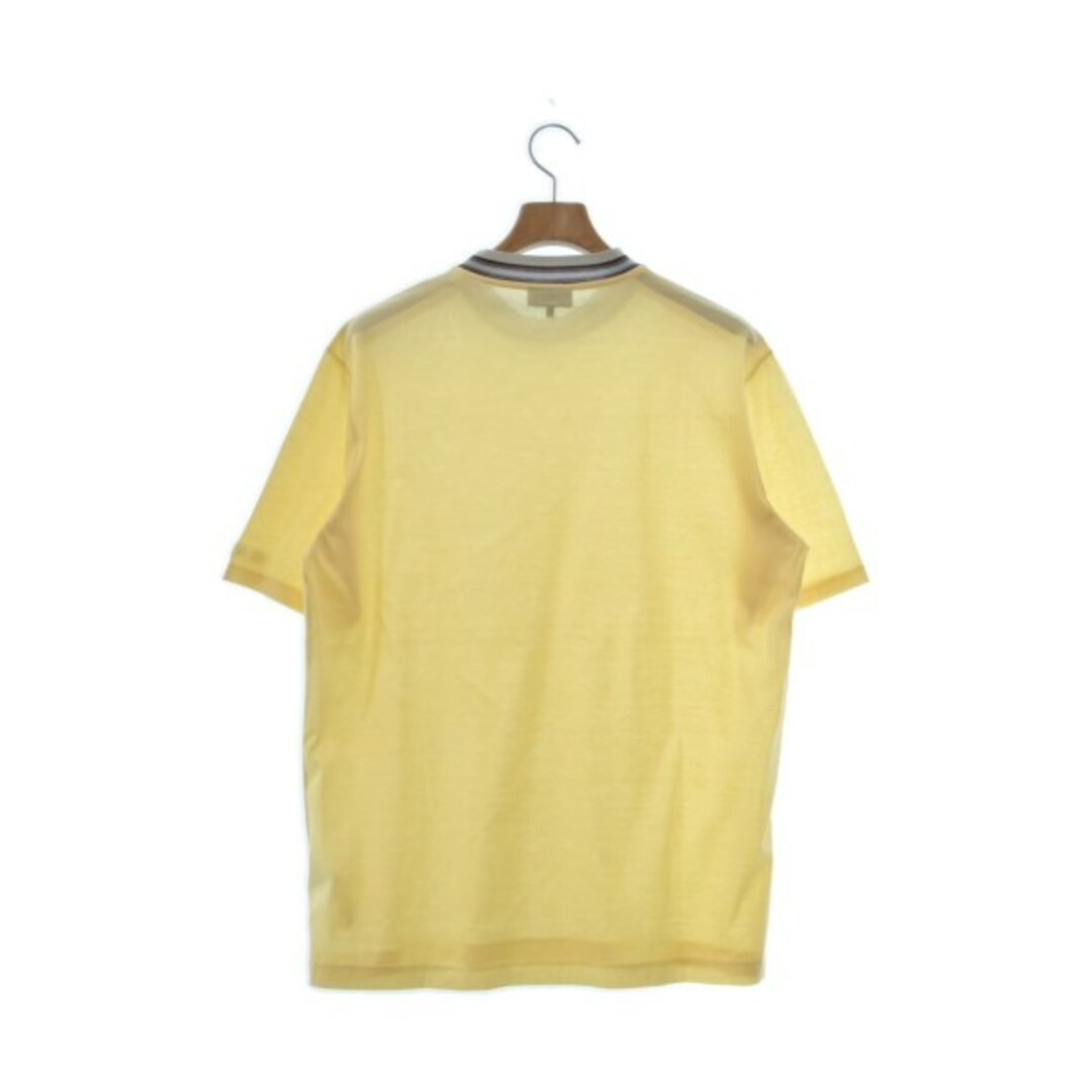 LANVIN(ランバン)のLANVIN ランバン Tシャツ・カットソー S 黄 【古着】【中古】 メンズのトップス(Tシャツ/カットソー(半袖/袖なし))の商品写真