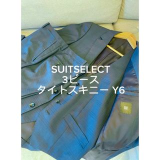 SELECT - スーツセレクト タイトスキニー ジャガードスーツ