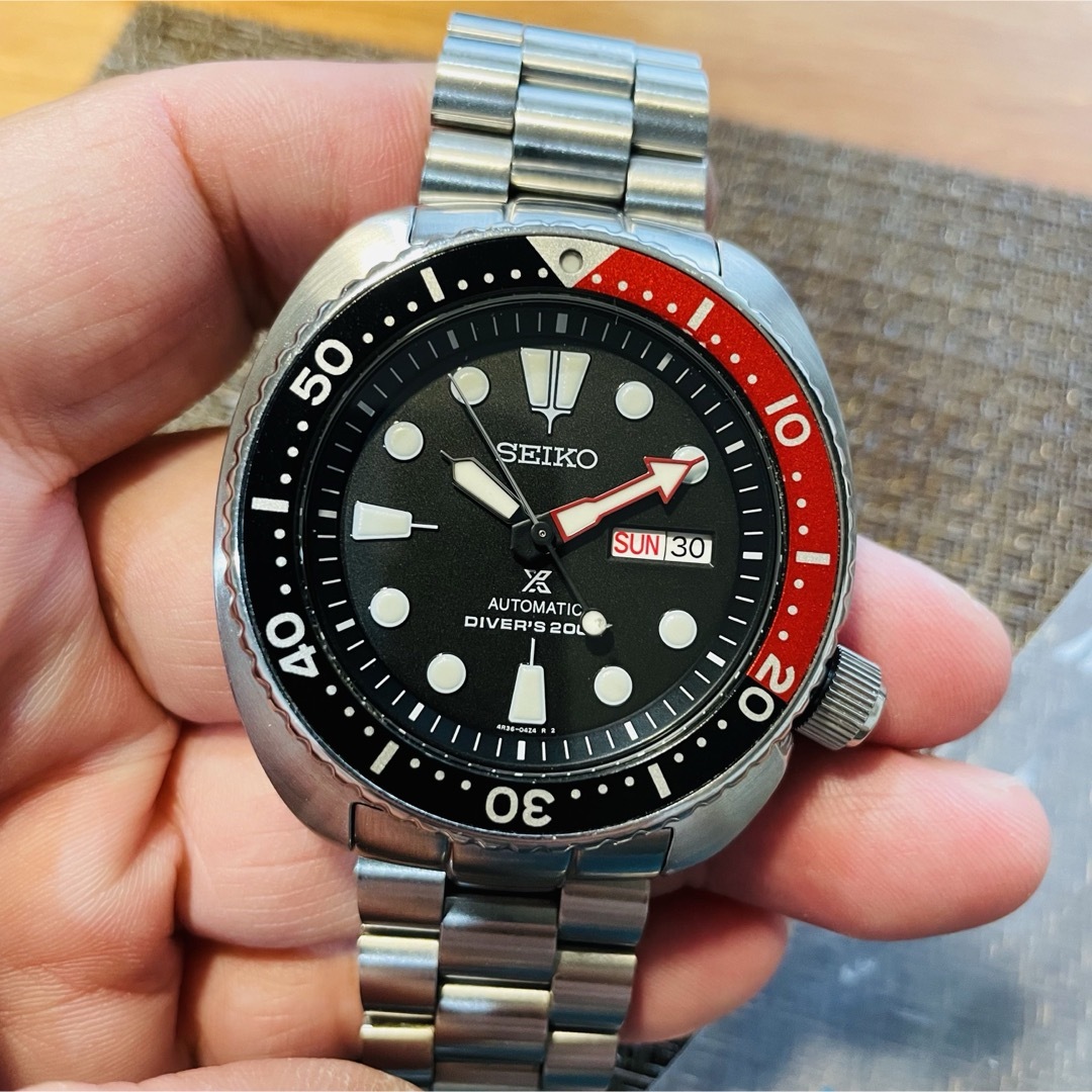 SEIKO セイコー プロスペックス　4R36-04Y0 ダイバー　ペプシ