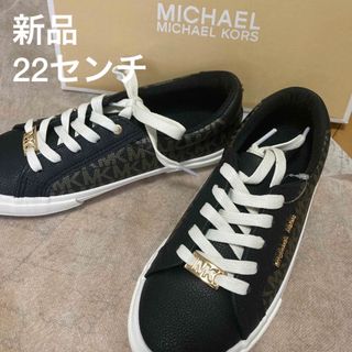 マイケルコース　MICHAEL KORS ロゴ柄スニーカー