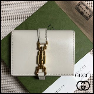美品 GUCCI ジャッキー1961カードケース コインケース お札入 折り財布-