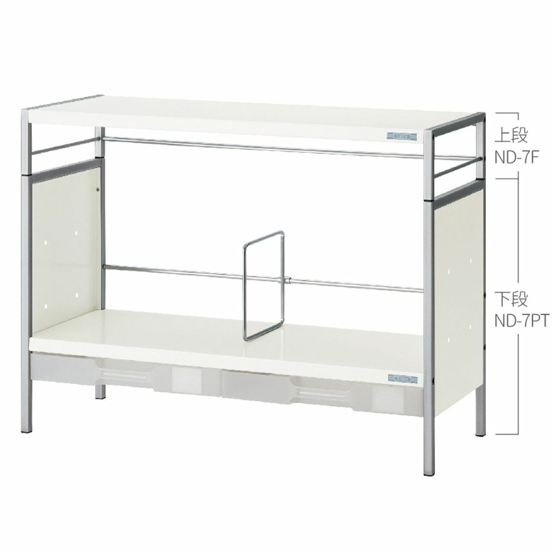 ライオン事務器 デスクラック 机上台 ND-7F フラットタイプの通販 by FRIENDLYショッピングマート｜ラクマ