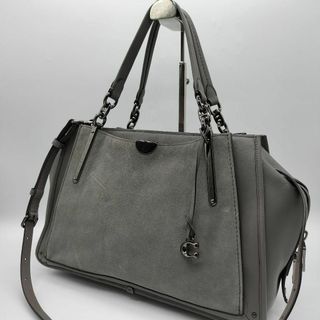 コーチ(COACH)の美品✨コーチ 2way ショルダーバッグ ドリーマー 36 スネークスキン(トートバッグ)