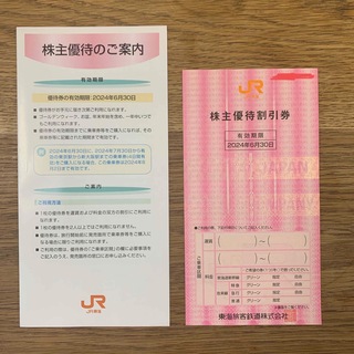ジェイアール(JR)のJR東海　株主優待割引券(1枚)(その他)