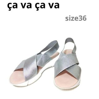 サヴァサヴァ(cavacava)の✨ça va ça va★レディース★ストラップ★サンダル★size36(サンダル)