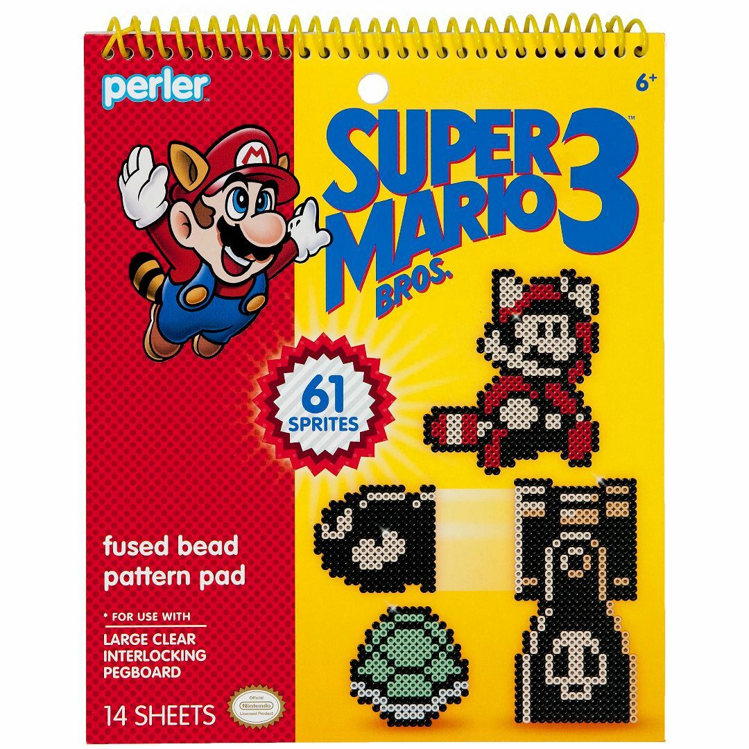 【色: スーパーマリオブラザーズ3】Perler Super Mario Bro