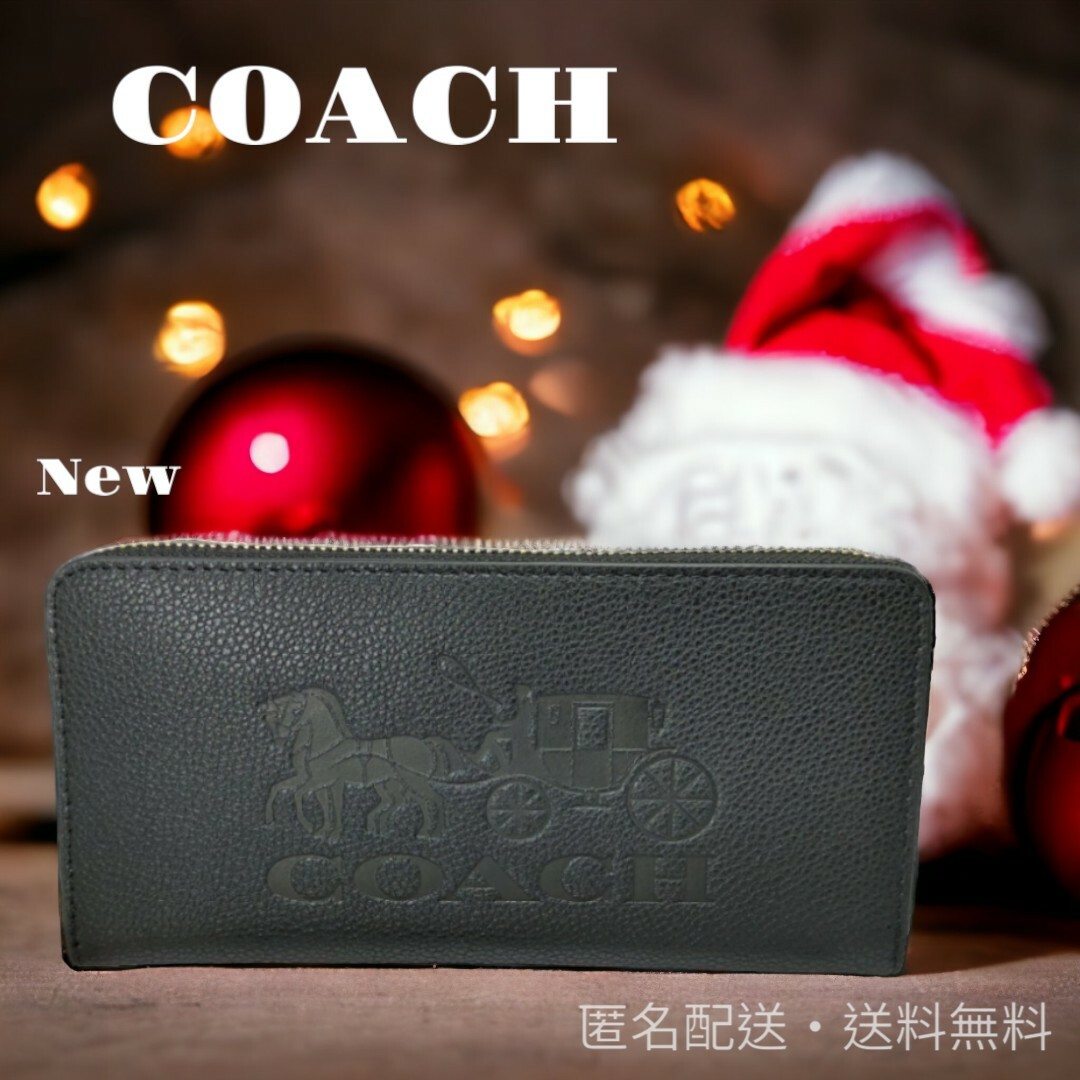 新品-未使用ブラウン　コーチ COACH 長財布メンズ,女性用長財布 C3548