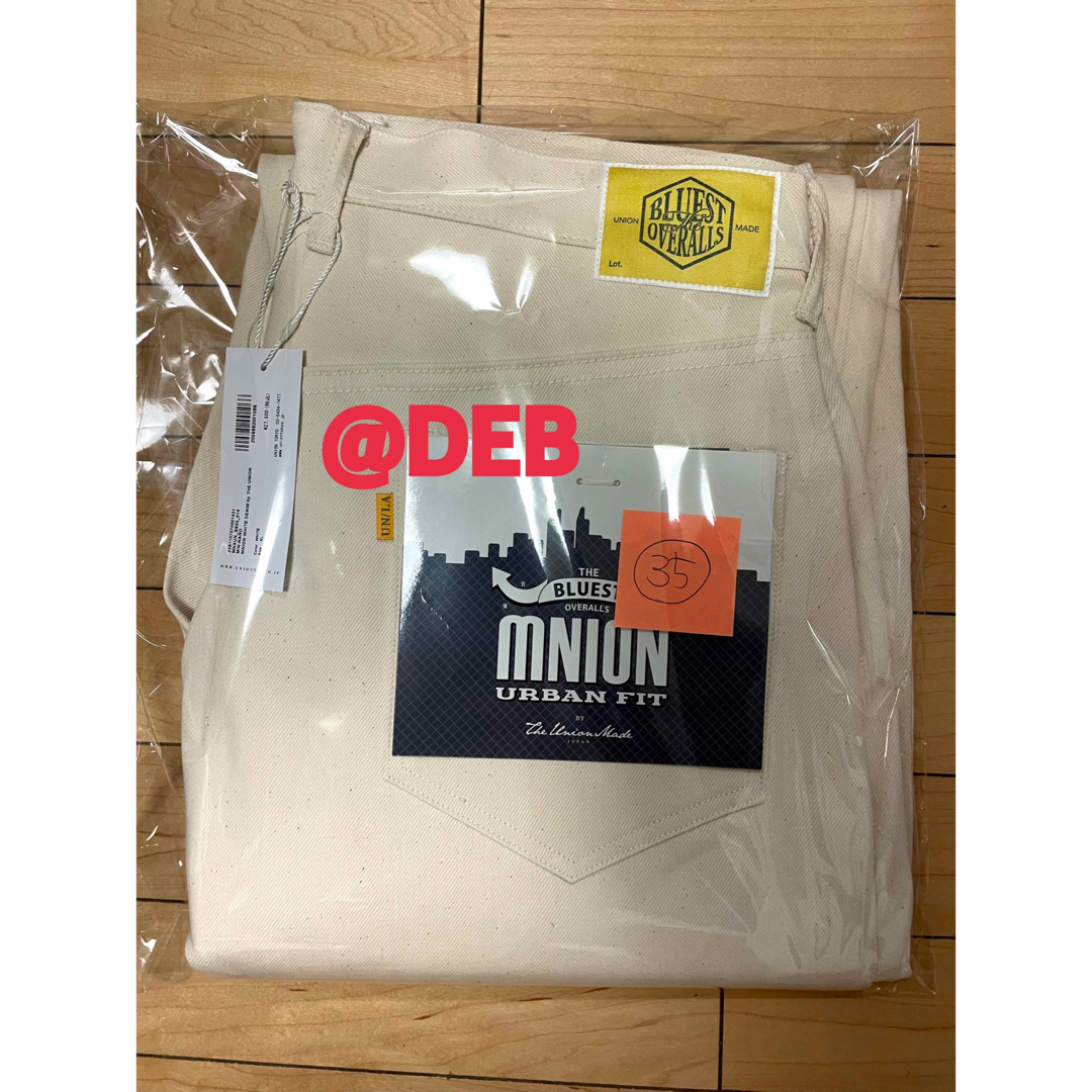 UNION x MIN-NANO Mnion White Denim XLサイズの通販 by でぶ UNION x MIN-NANO Mnion White Denim XLサイズの通販 by でぶ