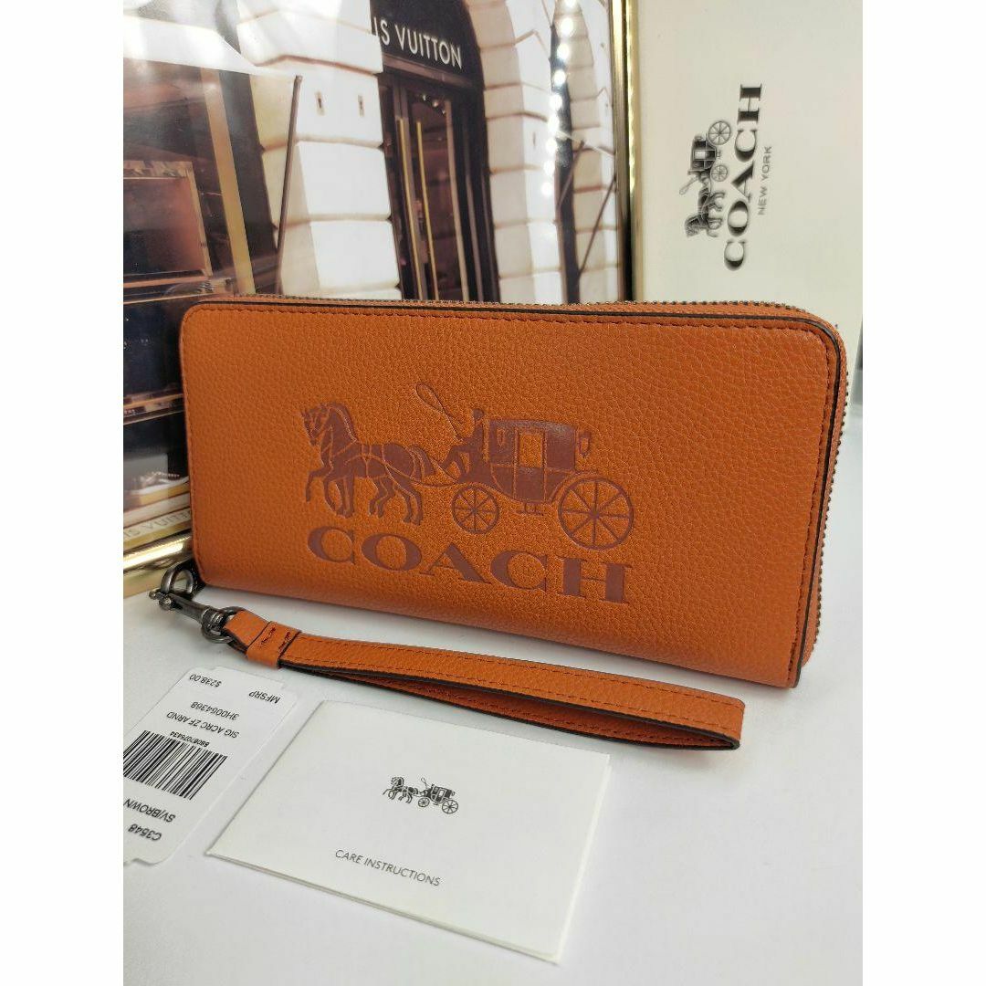 匿名配送 新品 ✳️ COACH コーチ 財布 ブラウン ブラック