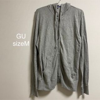 ジーユー(GU)の☆sizeM☆ GU ジーユー パーカー グレー(パーカー)