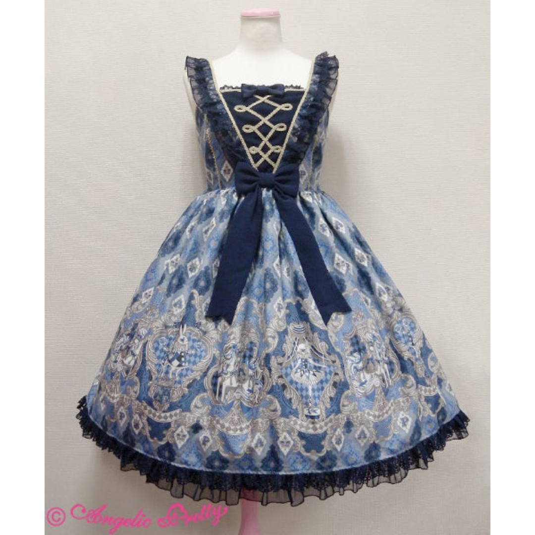 Angelic Pretty(アンジェリックプリティー)のアレルキナーダ　切替JSKカチュ レディースのレディース その他(セット/コーデ)の商品写真