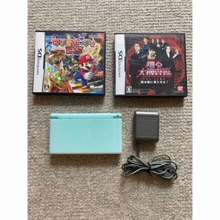 ニンテンドー DS lite 本体 アイスブルー ×クリア　ポケモンソフトセット