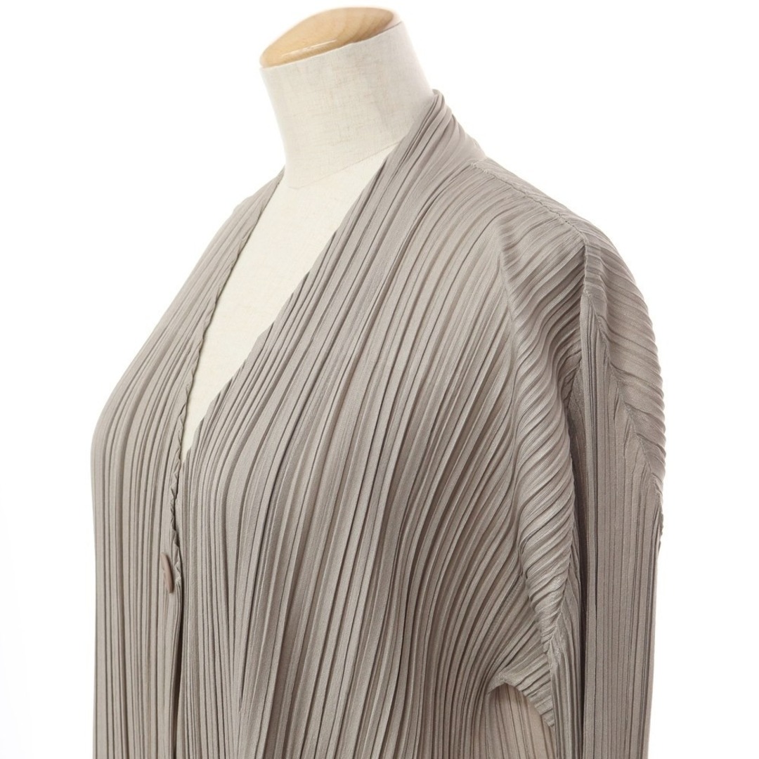 プリーツプリーズ PLEATS PLEASE 2023年春夏 プリーツ加工 ... プリーツプリーズ PLEATS PLEASE 2023年春夏 プリーツ加工 ノーカラー ロングコート ダークパープル【サイズ表記なし(L位)】【レディース】