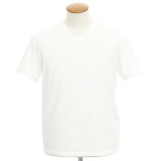 エンポリオアルマーニ(Emporio Armani)の【中古】エンポリオ アルマーニ EMPORIO ARMANI ストレッチコットン Vネック 半袖Ｔシャツ ホワイト【サイズM】【メンズ】(Tシャツ/カットソー(半袖/袖なし))