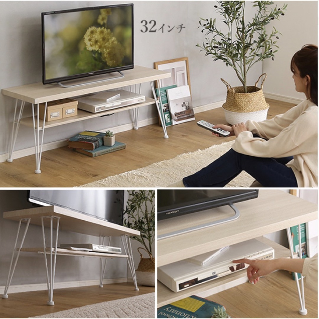 ✨新品✨ センターテーブル テレビ台 テーブル 机 収納の通販 by shop