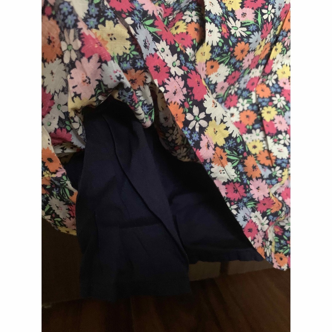 GAP Kids(ギャップキッズ)の花柄ワンピース キッズ/ベビー/マタニティのキッズ服女の子用(90cm~)(ワンピース)の商品写真