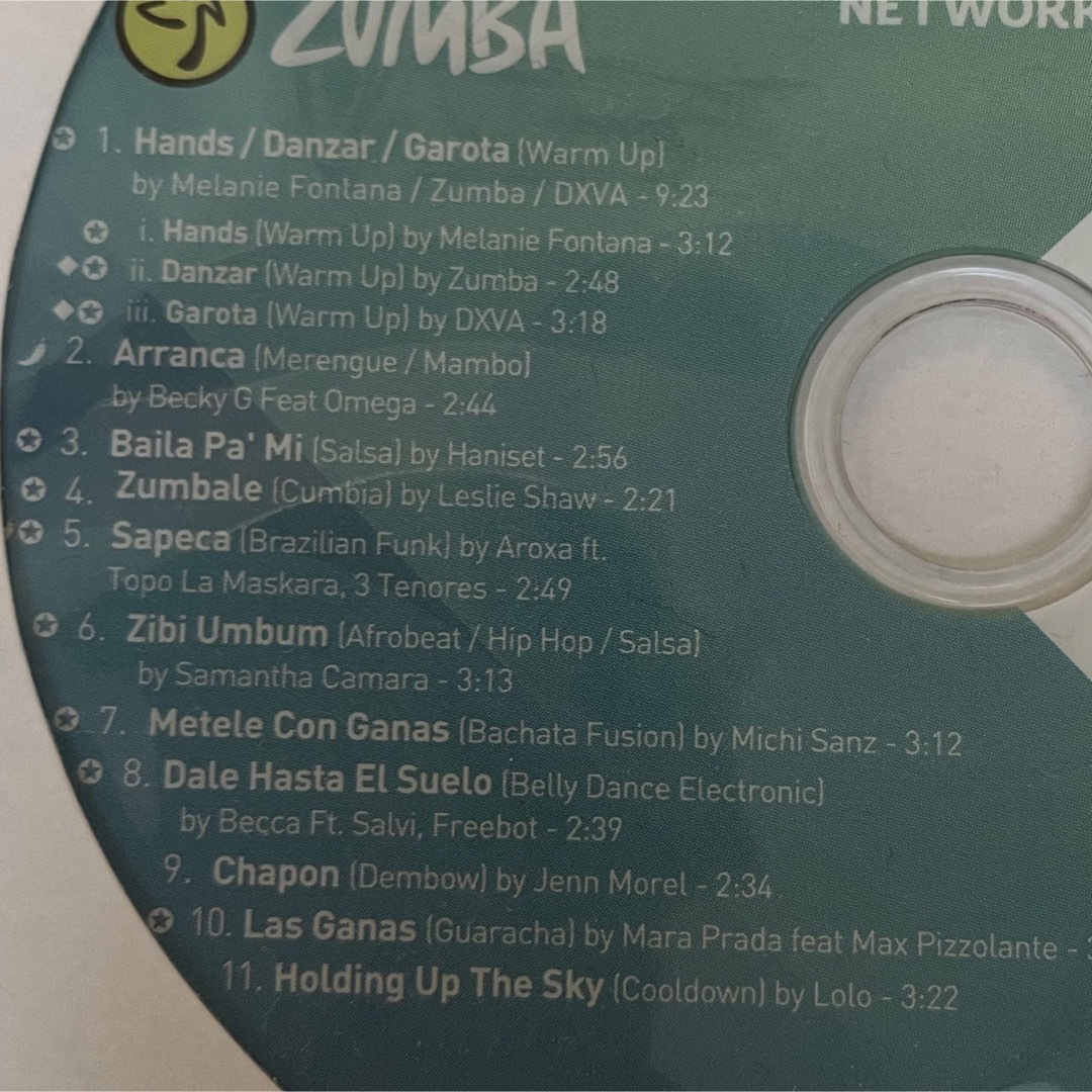 Zumba(ズンバ)のZUMBA ズンバ zin 104 DVD up down 付き エンタメ/ホビーのDVD/ブルーレイ(スポーツ/フィットネス)の商品写真