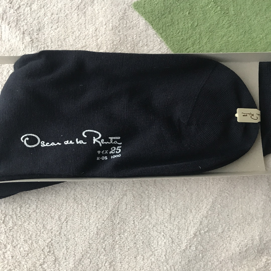 Oscar de la Renta(オスカーデラレンタ)のオスカーデラレンタ メンズソックス  25.0cm   3足セット メンズのレッグウェア(ソックス)の商品写真