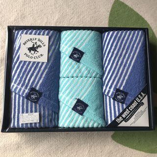 BEVERLY HILLS POLO CLUB（BHPC） - BEVERLY HILLS POLO CLUB フェイスタオル&ウォッシュタオル