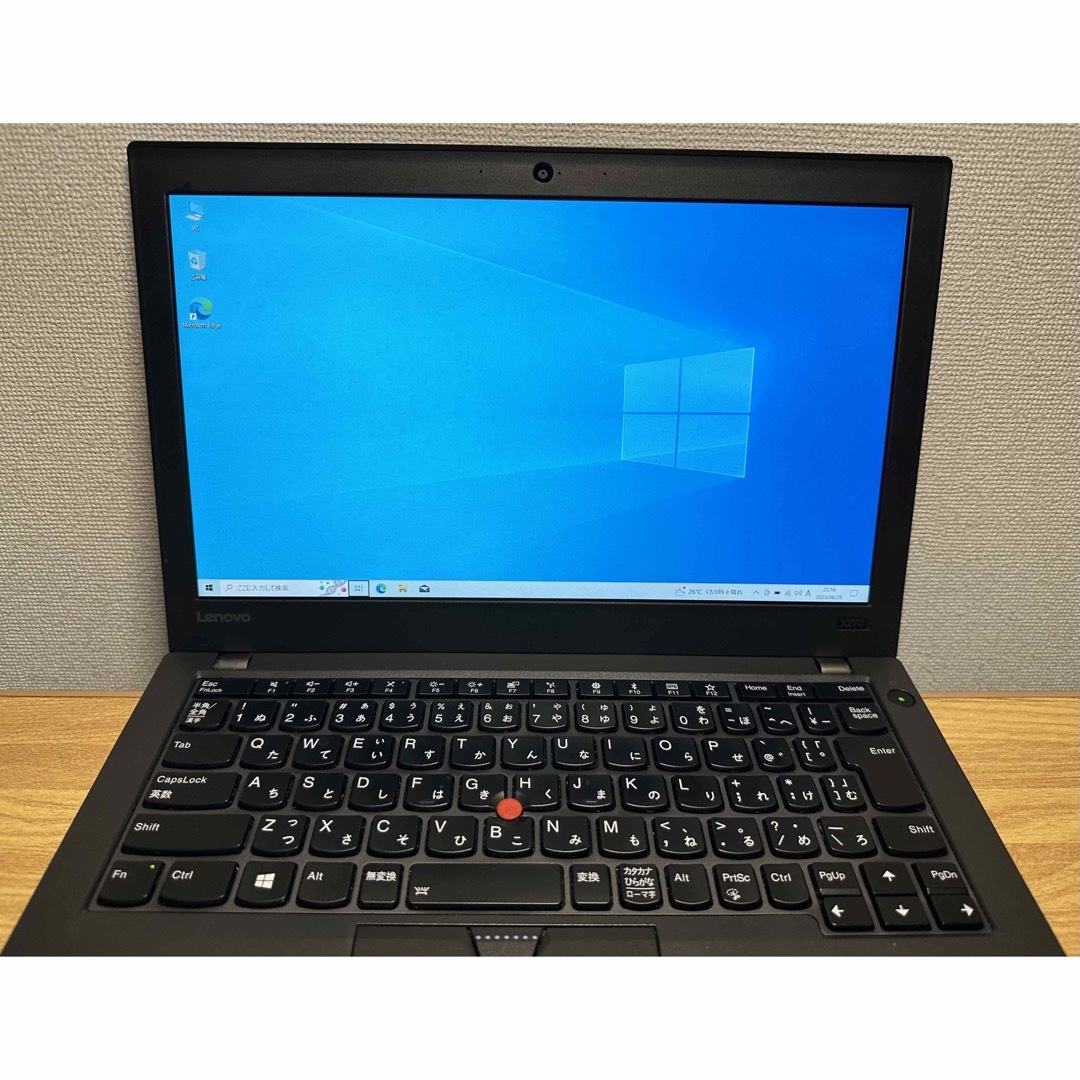 良品 Lenovo X270 Corei7 Ram16gb Office付き ④