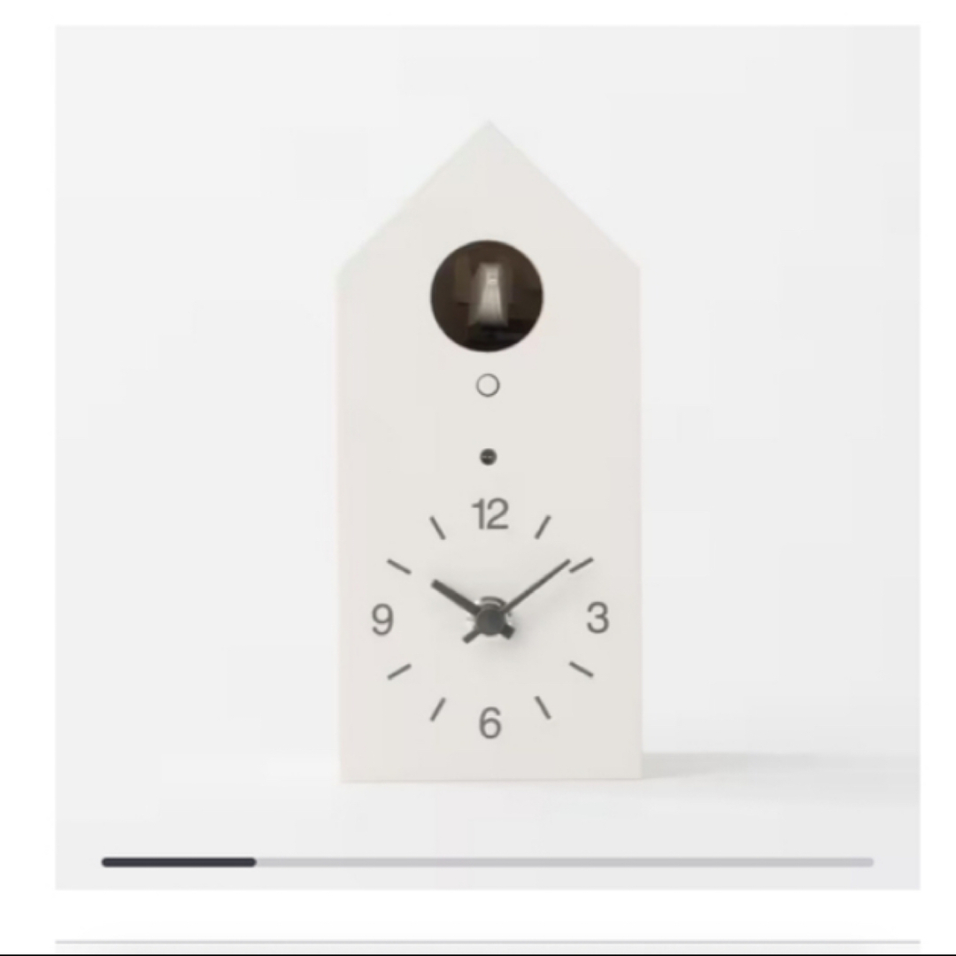 MUJI (無印良品)(ムジルシリョウヒン)の無印良品　鳩時計　未開封品 インテリア/住まい/日用品のインテリア小物(置時計)の商品写真