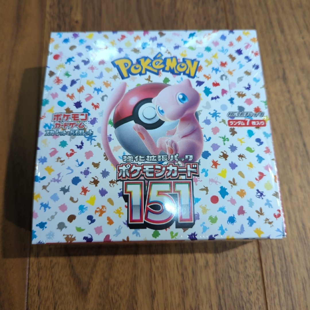 ポケモンカード151 BOX シュリンク付き - www.sorbillomenu.com