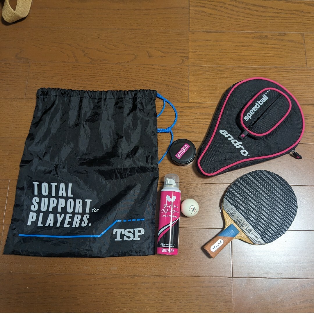 卓球　ラケットセット　VICTAS　SWAT スポーツ/アウトドアのスポーツ/アウトドア その他(卓球)の商品写真