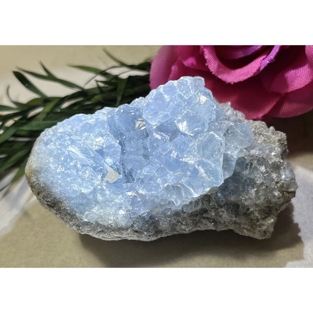 67％以上節約 天使の石໒꒱✨ セレスタイト 天青石 クラスター 原石 ジオード