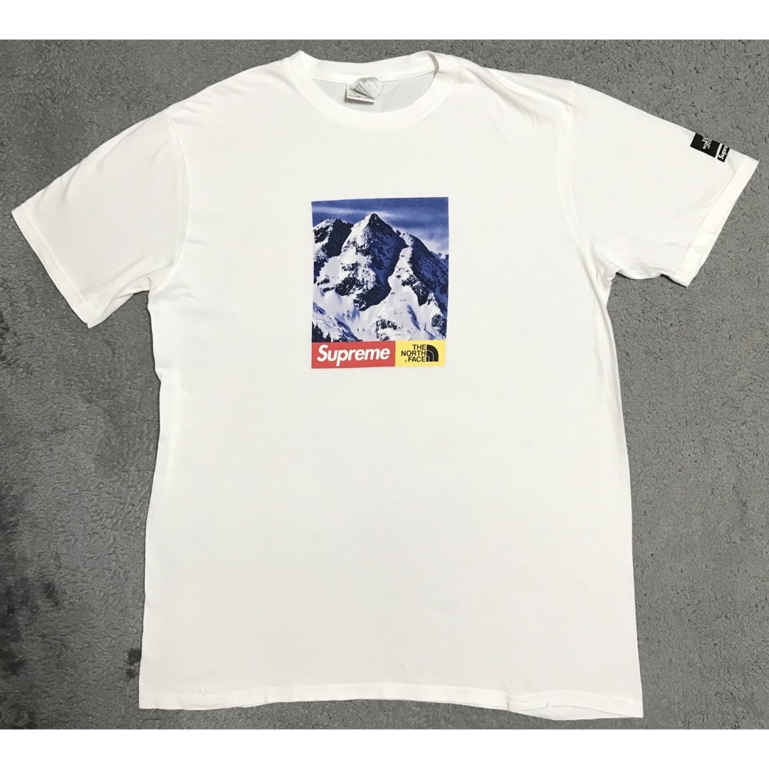 supreme ノースフェイス　tシャツ