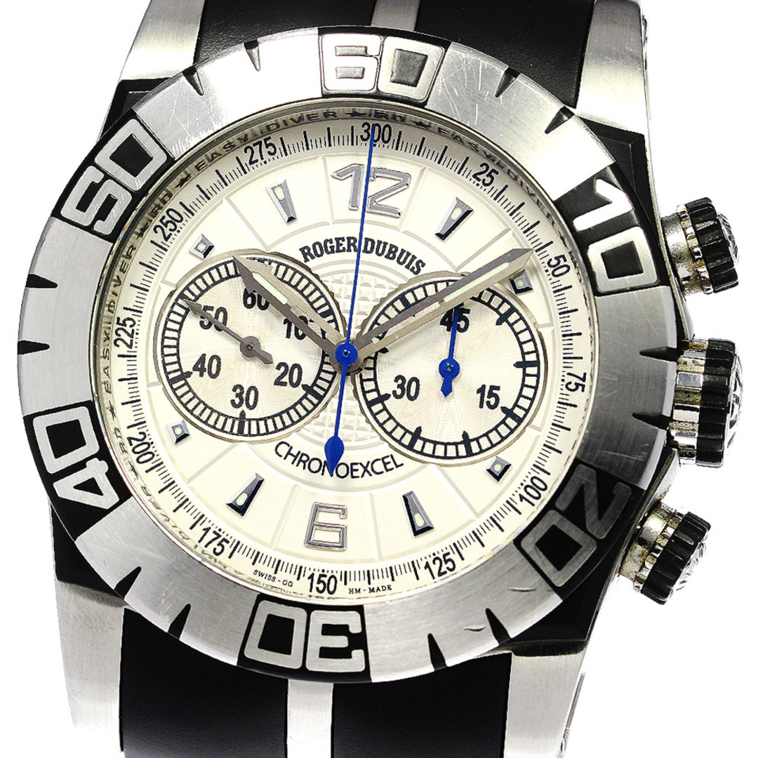 ROGER DUBUIS(ロジェデュブイ)のロジェ・デュブイ ROGER DUBUIS SED46 78C9.NCPG3.13R ニューイージーダイバー クロノグラフ 自動巻き メンズ 箱・保証書付き_750562【ev10】 メンズの時計(腕時計(アナログ))の商品写真