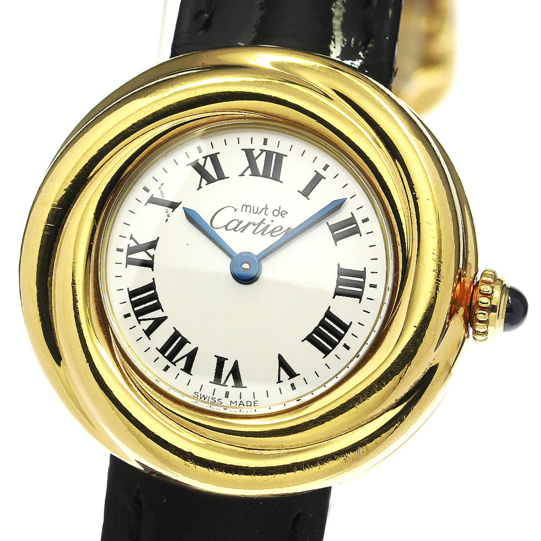 カルティエ CARTIER W1010644 マスト トリニティ ヴェルメイユ クォーツ レディース _757995