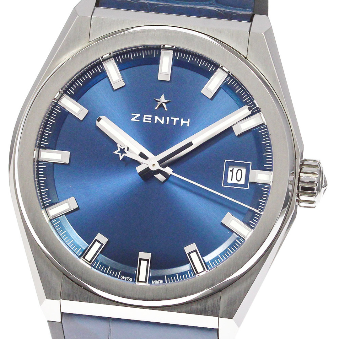 ZENITH(ゼニス)のゼニス ZENITH 95.9000.670/51.R584 デファイ クラシック デイト 自動巻き メンズ 箱・保証書付き_756044 メンズの時計(腕時計(アナログ))の商品写真