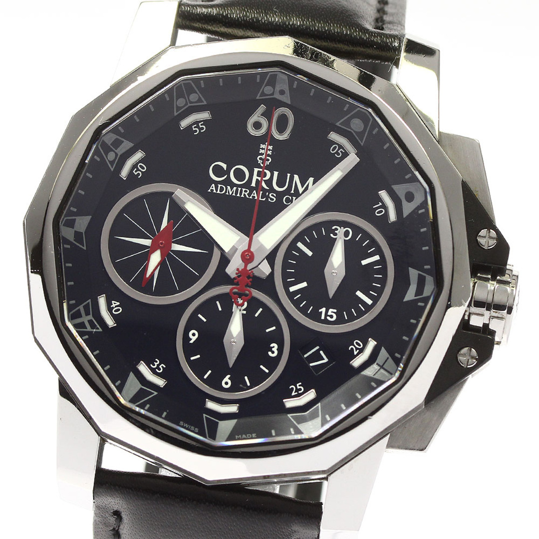 コルム CORUM 753.671.20/F371 AN52 ブラック メンズ 腕時計