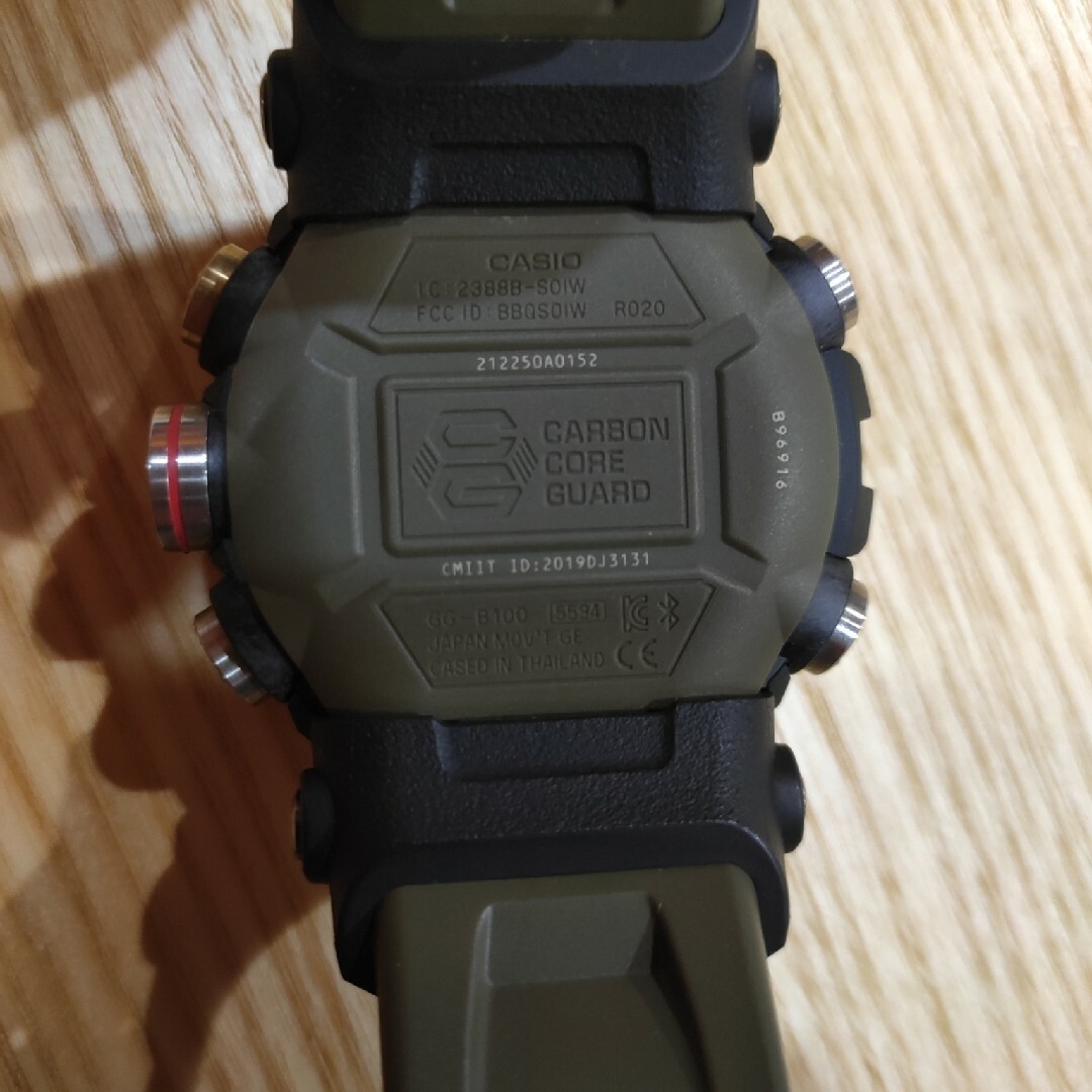 【美品】カシオ　G-SHOCK GGB-100-1A3JF マッドマスター腕時計