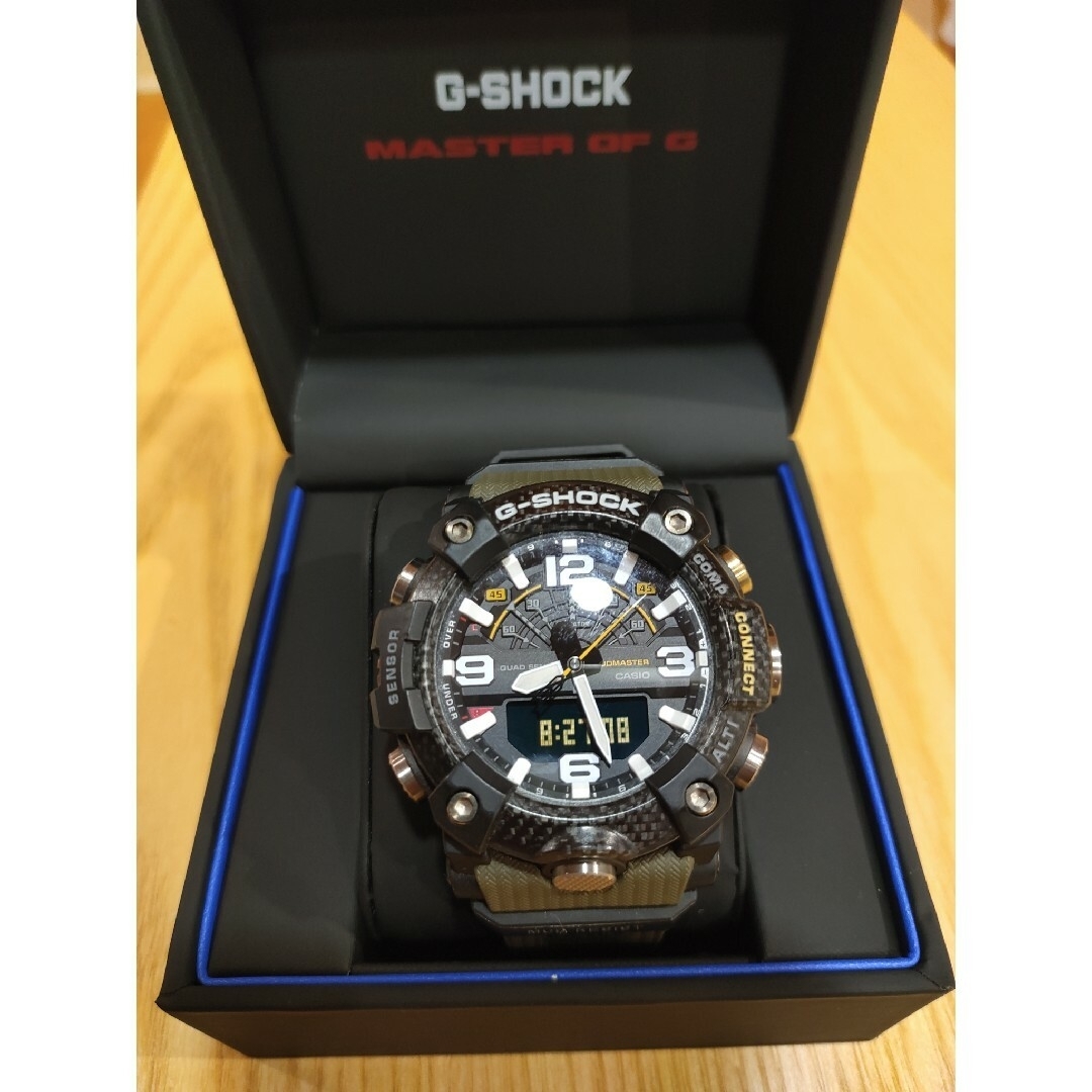 【美品】カシオ　G-SHOCK GGB-100-1A3JF マッドマスター腕時計