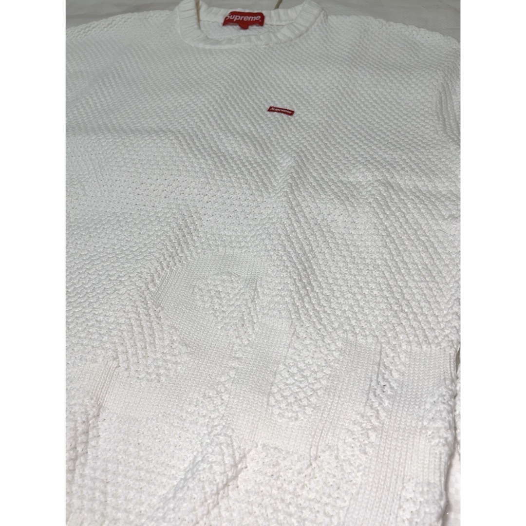 Supreme Textured Small Box Sweater BOXロゴ