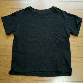 ユニクロ(UNIQLO)のUNIQLO◇ユニクロ 無地 Tシャツ BK(Tシャツ/カットソー)