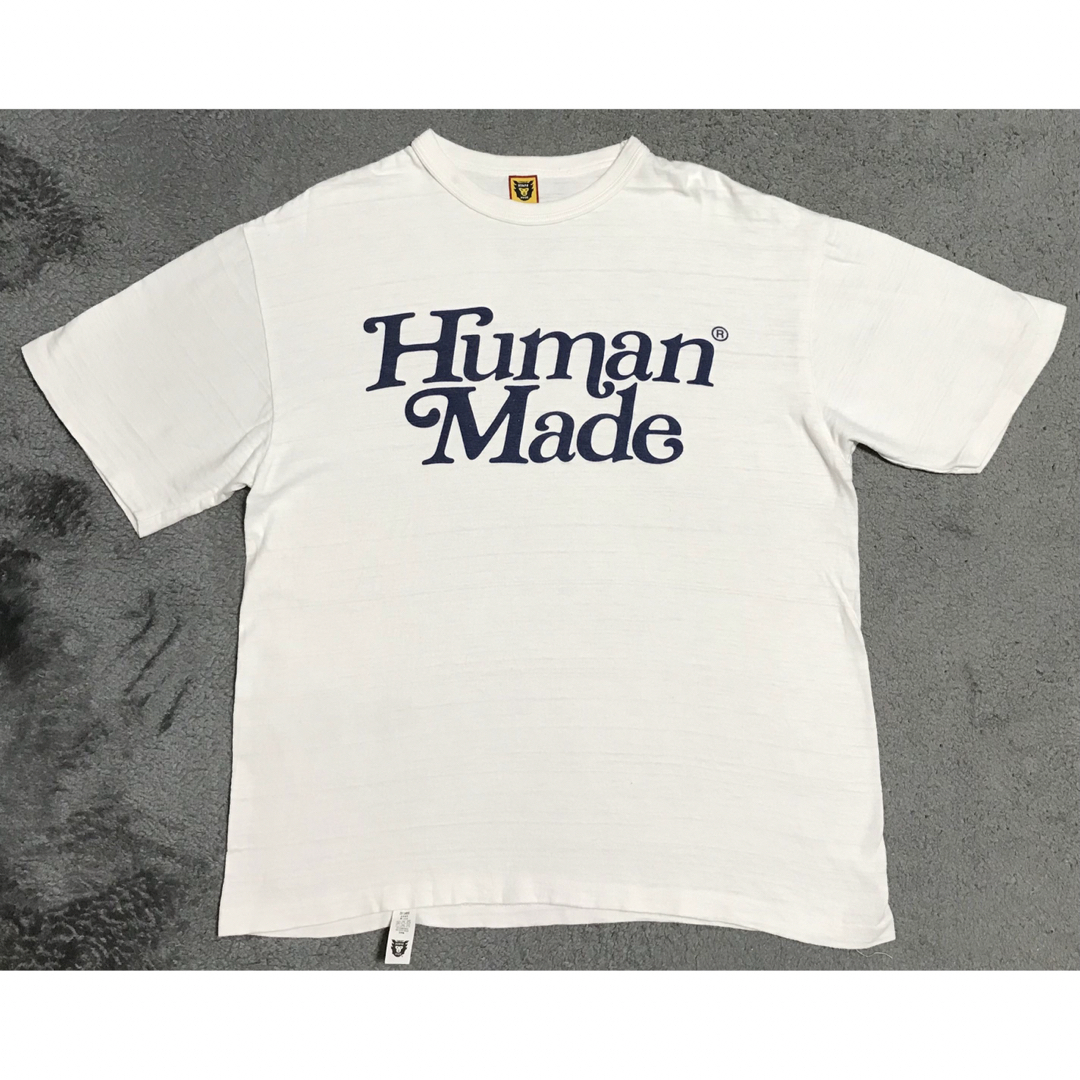 humanmade ガールズドントクライ　プリントtシャツ58cm肩幅