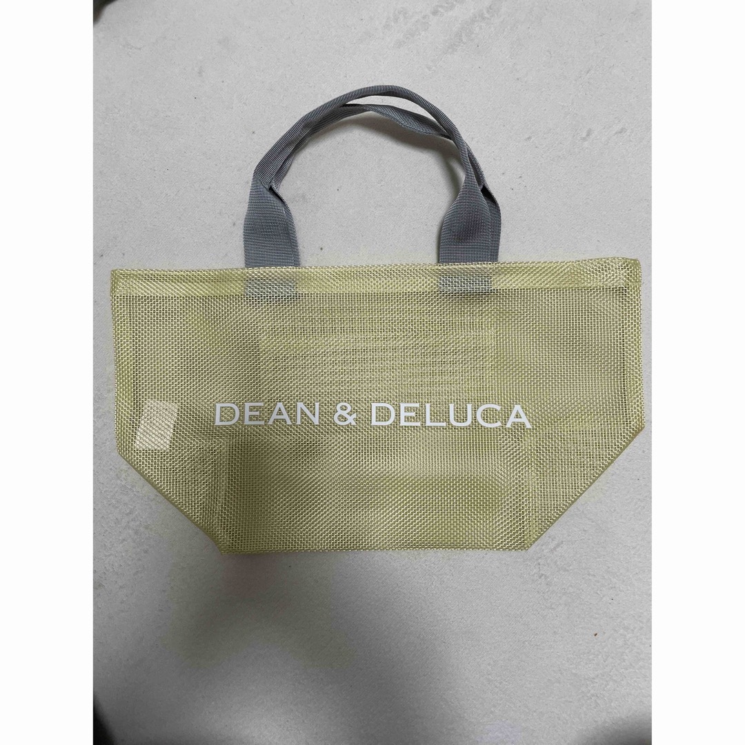 DEAN & DELUCA(ディーンアンドデルーカ)のDEAN & DELUCA　メッシュトートバッグ　シトラスイエローＳサイズ  レディースのバッグ(トートバッグ)の商品写真