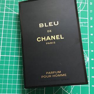 シャネル(CHANEL)のシャネル　香水　サンプル　ノベルティ　ブルードゥ　シャネル　パルファム(ノベルティグッズ)