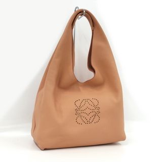 ロエベ(LOEWE)のLOEWE デュナス ショルダーバッグ レザー サーモンピンク(ショルダーバッグ)