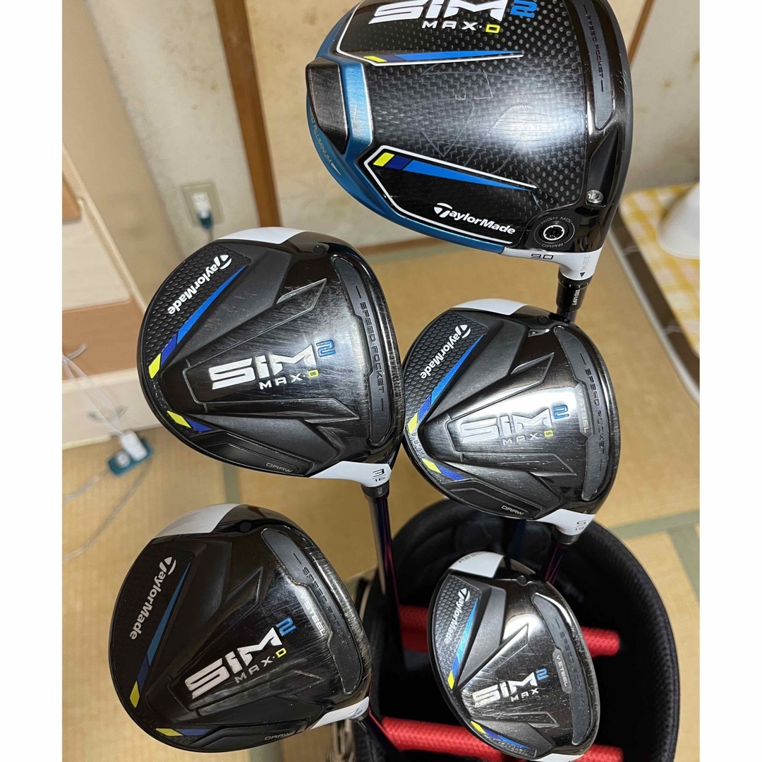 TaylorMade - テーラーメイド SIM2 MAX-D ウッド5本セットの通販 by