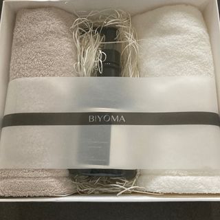 イマバリタオル(今治タオル)のBIYOMA フェイスタオル　ハンドウォッシュ　新品未使用　箱入り　ギフト(タオル/バス用品)