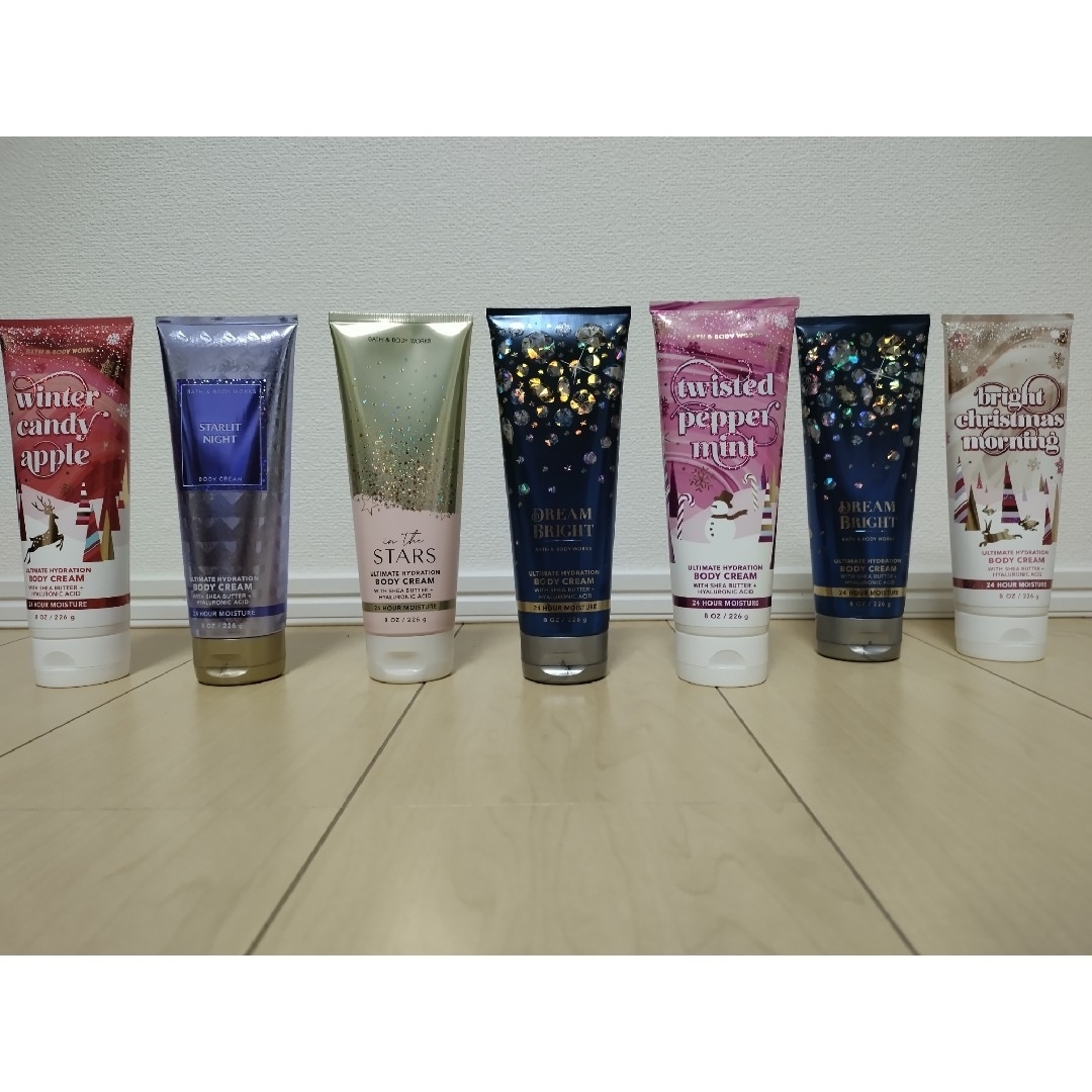 冬限定Bath＆Body Works 最高保湿ボディクリーム5本+おまけ2本付